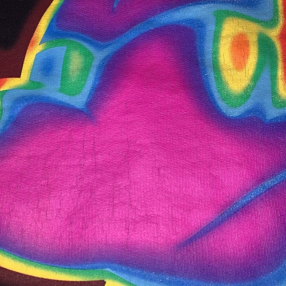 Gently Loved Zara Disney Mickey Rainbow Sweatshirt - Picture 2 of 5